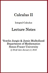 Integral Calculus for Engineers by Veselin Jungic